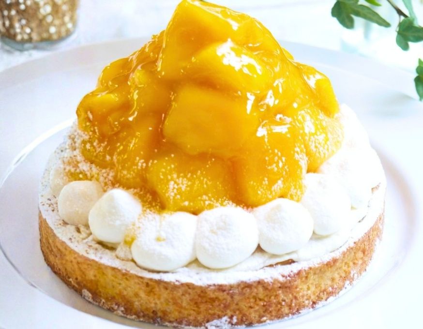 どっさり完熟マンゴーチーズタルト 18cm 8〜10名様 即日出荷 お届け指定可  お取り寄せ 誕生日ケーキ タルト ホワイトデー 2026 1