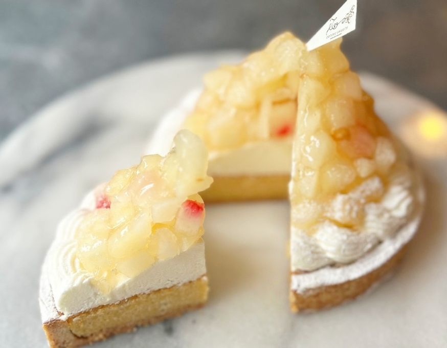 贅沢どっさり桃のチーズタルト 8〜10名様 18cm 即日出荷 お届け指定可  お取り寄せ 誕生日ケーキ タルト ホワイトデー 2026 3