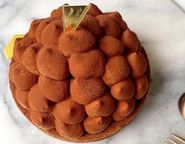 クリームたっぷり5層のリッチチョコタルト  18cm 8〜10名様即日出荷 お届け指定可 早割 お取り寄せ  誕生日ケーキ 母の日2026 4