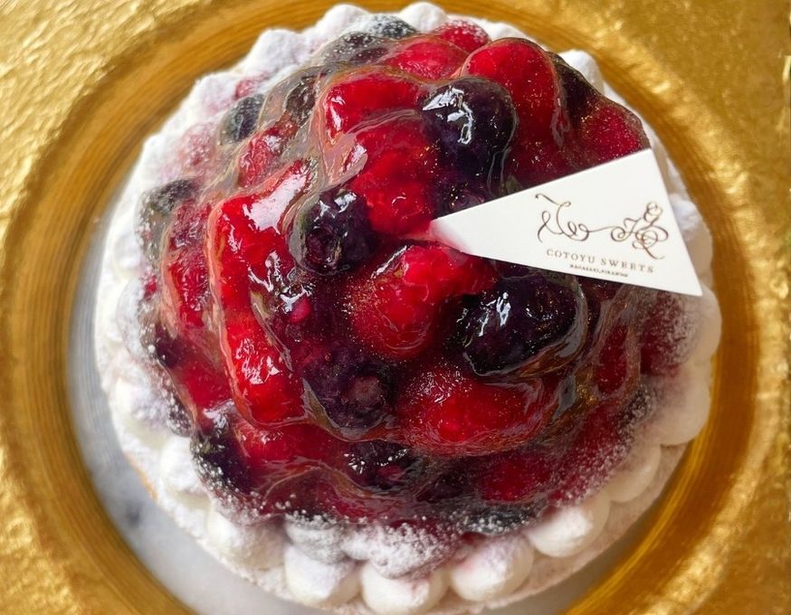 どっさりブルーベリー＆ラズベリーチーズタルト 3〜4名様 12cm 即日出荷 お届け指定可  お取り寄せ 誕生日ケーキ タルト ホワイトデー 2026 2