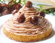 クリームたっぷり 濃厚モンブランタルト 12cm 3〜4名様  即日出荷 お届け指定可  お取り寄せ 誕生日ケーキ タルト   1