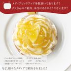 【父の日 早割 誕生日ケーキ 送料無料 メディア掲載店】初夏限定 夏香チーズタルト サマーオレンジ タルト 14cm 父の日2025 お中元2025 10
