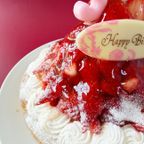 誕生日プレート付 誕生日ラッピング 山盛りフルーツ 完熟いちごのストロベリーチーズタルト 18cm 8〜10名様 即日出荷 お届け指定可  お取り寄せ 誕生日ケーキ タルト 母の日2026 3