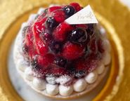  どっさりブルーベリー＆ラズベリーチーズタルト 4〜6名様 14cm  即日出荷 お届け指定可  お取り寄せ 誕生日ケーキ タルト ホワイトデー 2026 1