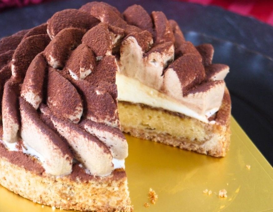 クリームたっぷり 大人のティラミスタルト 12cm 3〜4名様即日出荷 お届け指定可 バレンタイン 早割 お取り寄せ  誕生日ケーキ   3