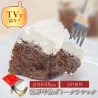 【クリスマスケーキ 2024 お歳暮 御歳暮 早割 お取り寄せ 送料無料  誕生日ケーキ メディア掲載店】とろける濃密 半熟ガトーショコラ 18cm クリスマス2024 お歳暮2024 1