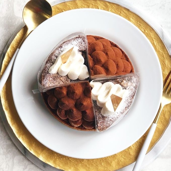 バレンタインアソート リッチチョコタルト＆半熟ガトークラシック 15cm  4名様即日出荷 お届け指定可 バレンタイン 早割 送料無料  バレンタイン2026 誕生日ケーキ 3