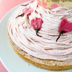 誕生日プレート付 誕生日ラッピング  クリームたっぷり さくらちーずたると 18cm 8〜10名様 即日出荷 お届け指定可  お取り寄せ  誕生日ケーキ 母の日2026 3