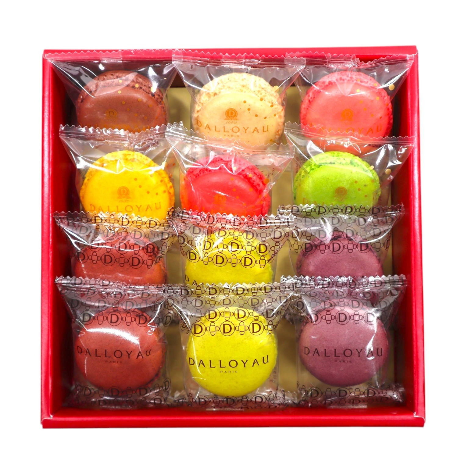 ダロワイヨ】季節のマカロン入り詰め合わせ（12個入）（ダロワイヨ