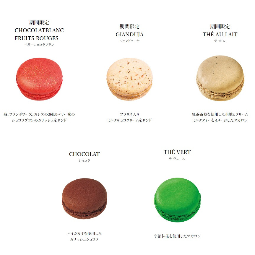 ダロワイヨ】ショコラのマカロン詰め合わせ（5個入） （ダロワイヨ