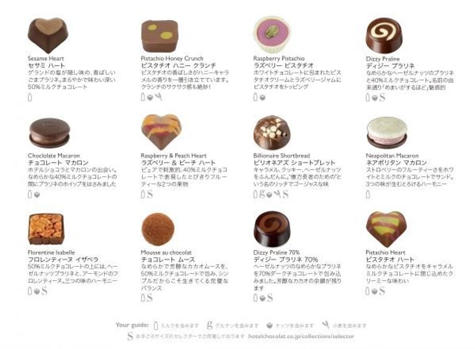 【チョコレートの名店ホテルショコラ】シグネチャー コレクション ピンク 12粒入り チョコレート 4