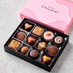 【チョコレートの名店ホテルショコラ】シグネチャー コレクション ピンク 12粒入り チョコレート 1