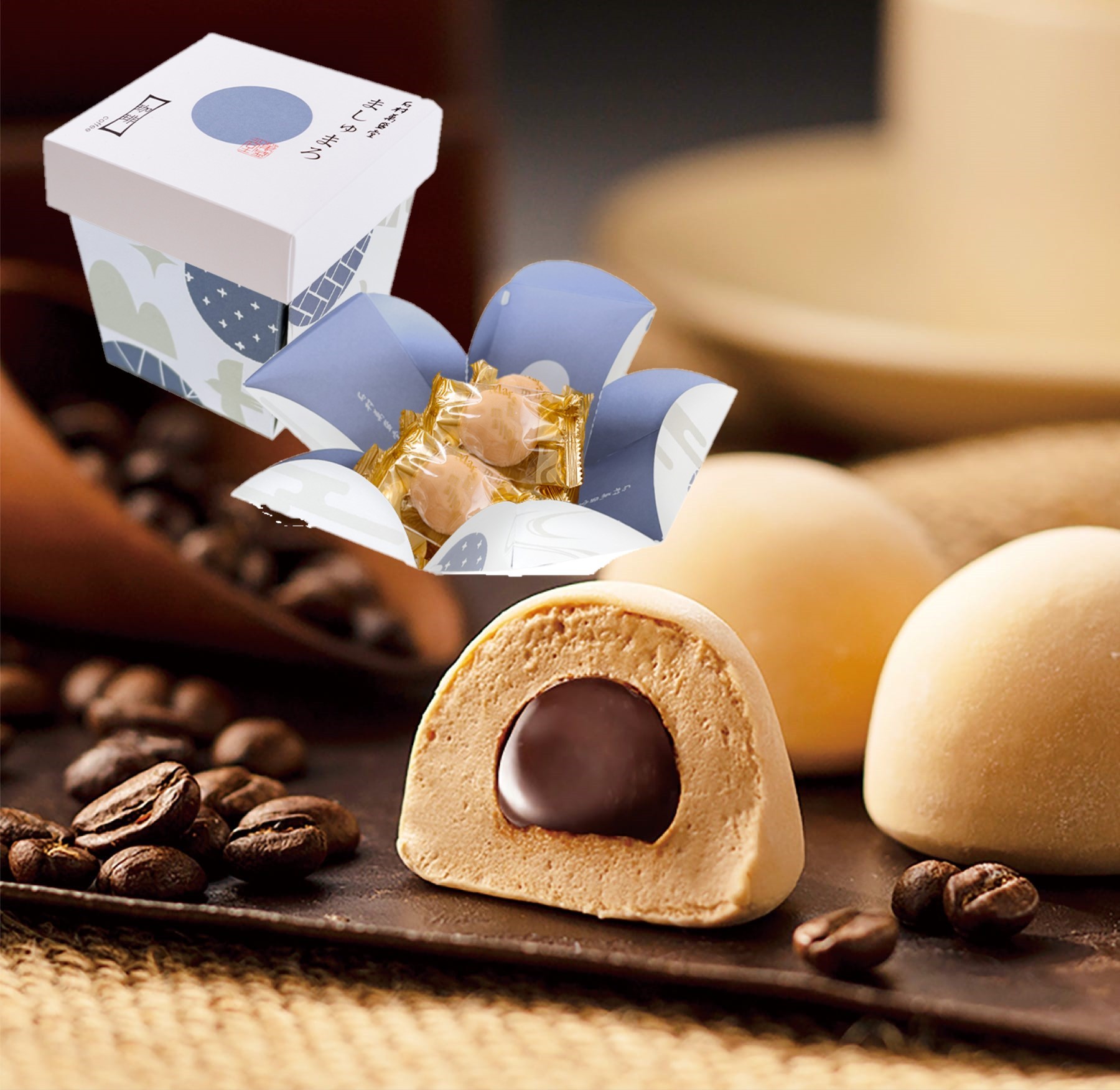 ましゅまろ（珈琲）5個入（石村萬盛堂） | Cake.jp