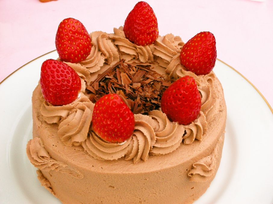 【ポニイ】チョコ生クリームケーキ 4号 12cm 1