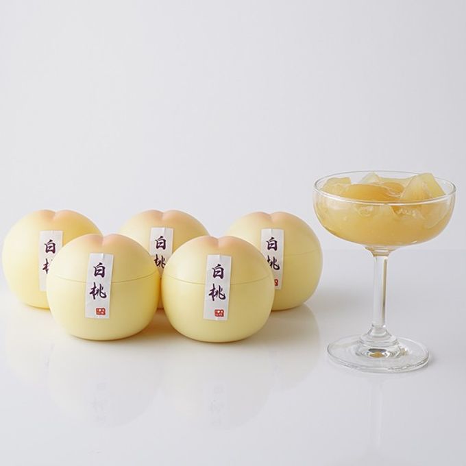 白桃ジュレ（5個） 3