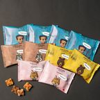 メッセージシール付きコロコロワッフルパック10袋セット -Thank you!-【プレーン】 1