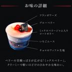 【送料無料】【ワッフル・ケーキの店 R.L（エール・エル）】ミックスベリーのムースカップワッフル2個セット お中元2025 4