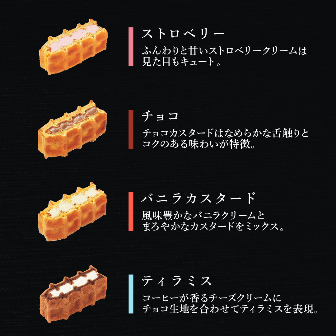 送料無料】スイーツおせち2段【重箱入り】（ワッフル・ケーキの店 R.L