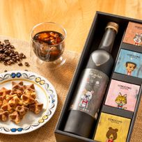 【送料無料】カフェオレベース付きコロコロワッフルキューブ４個セット 