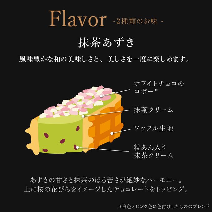 【送料無料】【ワッフル・ケーキの店R.L（エール・エル）】春咲くワッフルドルチェ 5個入  5