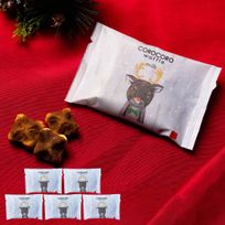 【ワッフル・ケーキの店R.L（エール・エル）】クリスマス コロコロワッフル パック 5袋セット（ミルク）