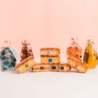 【送料無料】ハーバリウム＆ワッフルケーキ6種セット レッド  7