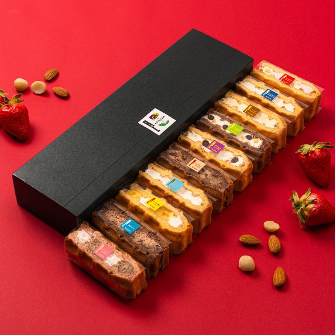 【送料無料】《2月限定》ワッフル ケーキ 10種 Bセット 1