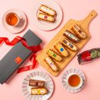 【送料無料】ローズ付ワッフルケーキ10種 定番の味【レッド】 2