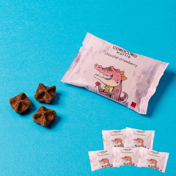 コロコロワッフル パック 5袋セット ショコラストロベリー ホワイトデー2026 1