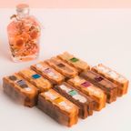 【送料無料】ハーバリウム＆ワッフルケーキ10種セット ピンク  1