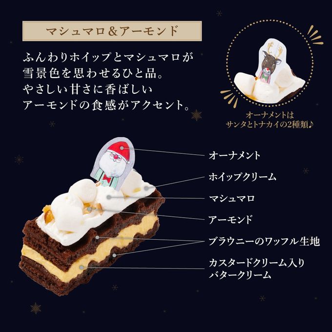 【送料無料】 数量限定！Xmasブラウニードルチェ クリスマス2026 3