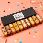 【送料無料】 誕生日シール付きワッフルケーキ10種セット 1