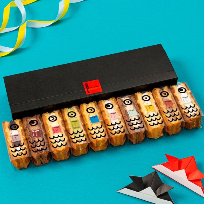 【送料無料】こいのぼりシート付ワッフルケーキ10種セット こどもの日2026 1