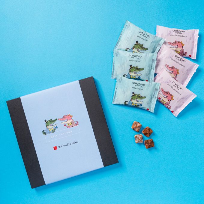 【送料無料】コロコロワッフルパック6袋セット  ショコラストロベリー＆ソルティキャラメル  ホワイトデー2026 1