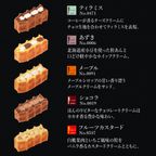 【送料無料】【ワッフル・ケーキの店 R.L（エール・エル）】 バースデーキャンドル付き ワッフルケーキ10種セット 人気 定番 ハロウィン2024 7