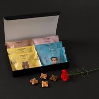 【送料無料】【ワッフル・ケーキの店 R.L（エール・エル）】 カーネーション付コロコロワッフル パック6袋 