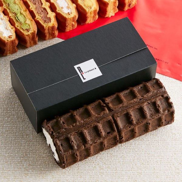 送料無料】くるくるワッフル（バニラカスタードロール） （ワッフル