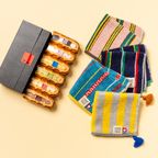 【送料無料】今治 タオル ハンカチ＆ ワッフルケーキ6種セット 【ネイビー】父の日2026 1