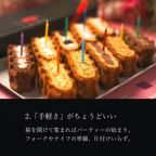 【送料無料】 キャンドル＆リボン付き ワッフルケーキ10種セット【記念日や誕生日に】  4