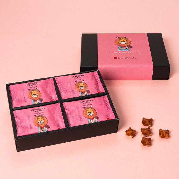 【送料無料】コロコロワッフルパック12袋セット  ラズベリー 1