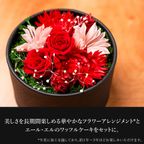 【送料無料】フラワードーム付きワッフル10種セット【レッド】 母の日2026 2