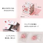 【ワッフル・ケーキの店R.L（エール・エル）】コロコロワッフル キューブ 「サクマ いちごみるく」  5