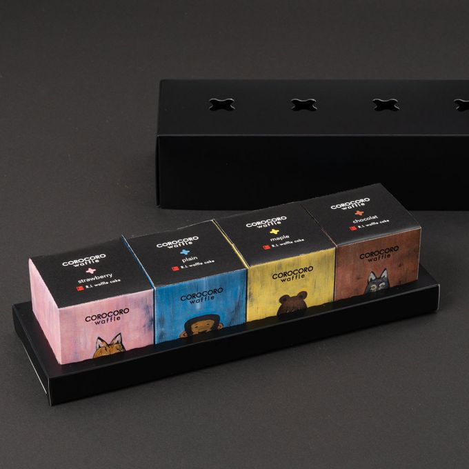 【ワッフル・ケーキの店 R.L（エール・エル）】コロコロワッフルキューブ4個セット 母の日のギフト・プレゼント2025 1