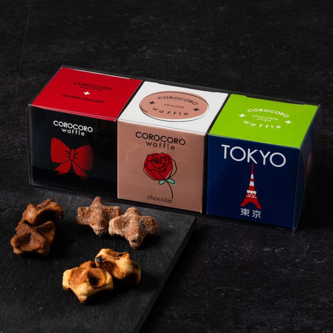 【送料無料】【ワッフル・ケーキの店R.L（エール・エル）】コロコロワッフル キューブ チョコづくし3個セット ホワイトデー 2025  1