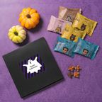 【ワッフル・ケーキの店R.L（エール・エル）】ハロウィンシール コロコロワッフルパック 6袋セット ハロウィン2025 1