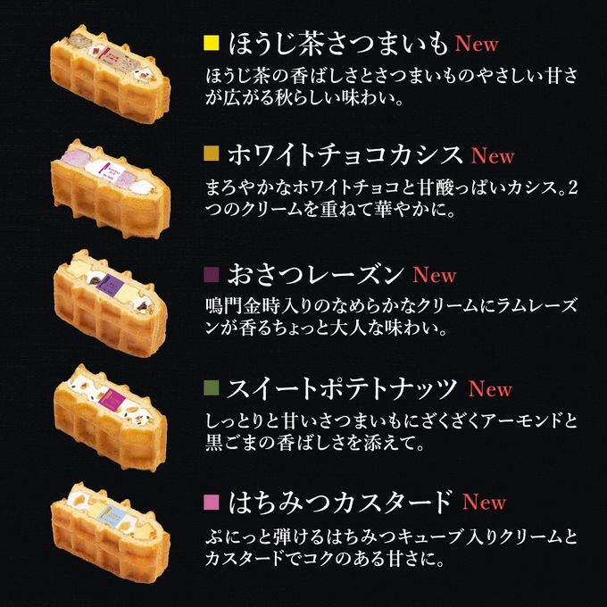 【送料無料】《10月限定》ワッフル ケーキ 20種 Bセット  5