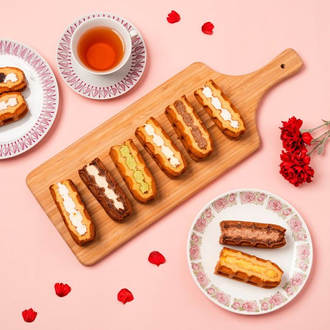 【送料無料】 母の日カード付ワッフルケーキ10種セット 母の日2026 5