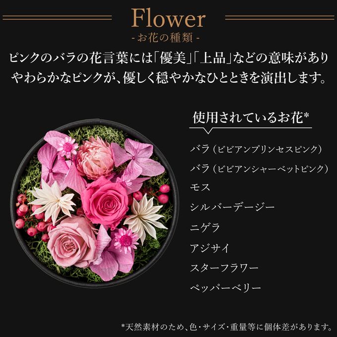 【送料無料】フラワードーム付きワッフル10種セット【ピンク】  3