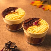 【送料無料】おいものモンブランカップワッフル 2個セット 【秋の素材】