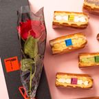 【送料無料】ローズ付ワッフルケーキ10種 定番の味【レッド】 7